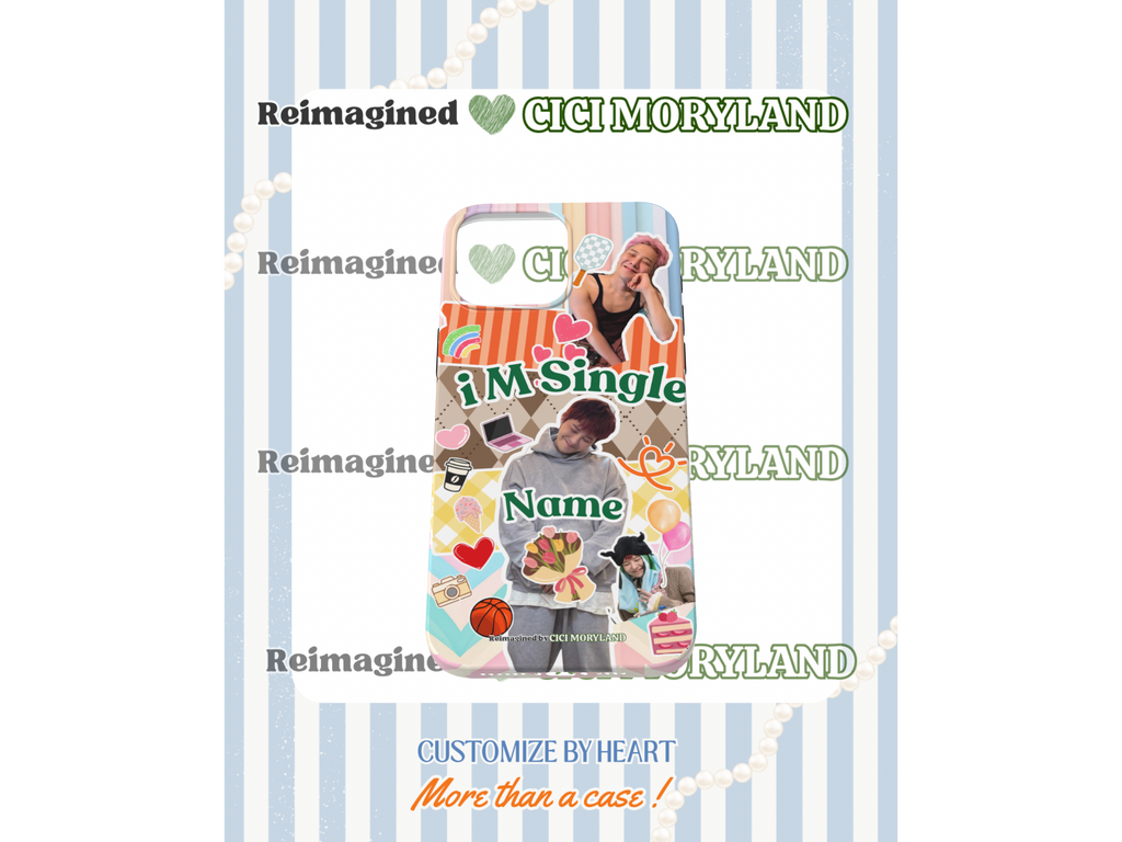 💖 Valentine's Macaron Collection 💖 | Personalized with 3 Photos | Tough / Slim Case